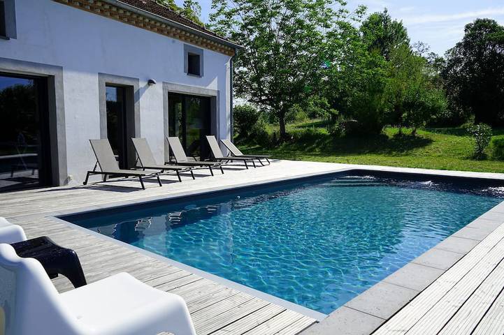 Maison de vacances pour 10 personnes, avec Terrasse et Jardin