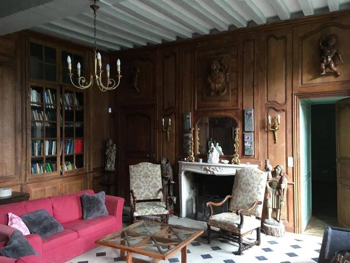 Villa pour 50 personnes, avec piscine et vue sur le lac ainsi que vue et jardin, animaux acceptés dans la Sarthe - 3