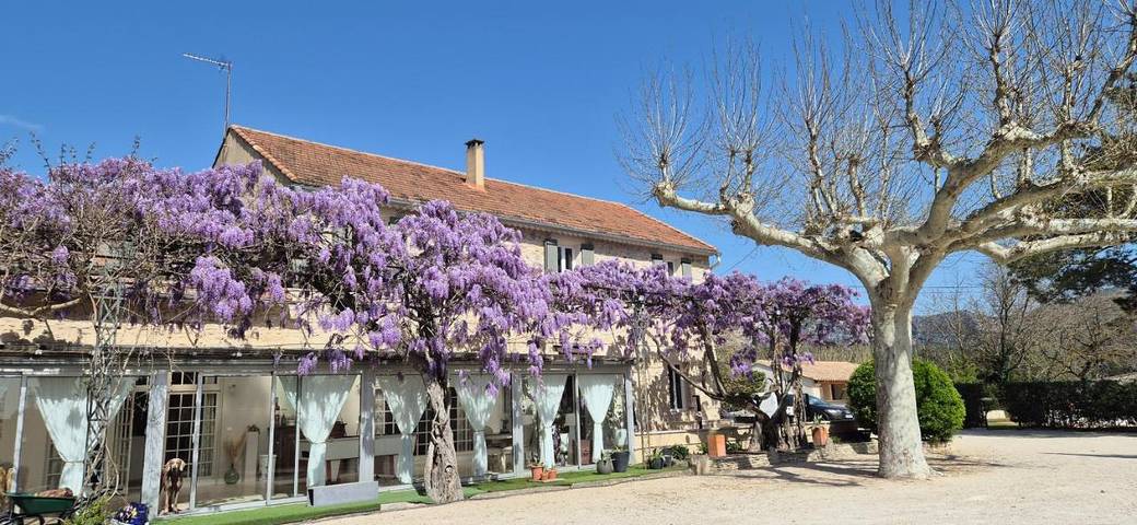 Chambre d’hôte pour 22 personnes, avec piscine ainsi que vue et jardin dans le Vaucluse - 4