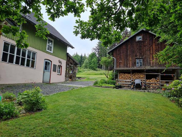 Ferienwohnung für 8 Personen, mit Terrasse und Garten sowie Ausblick in Schulenberg im Oberharz