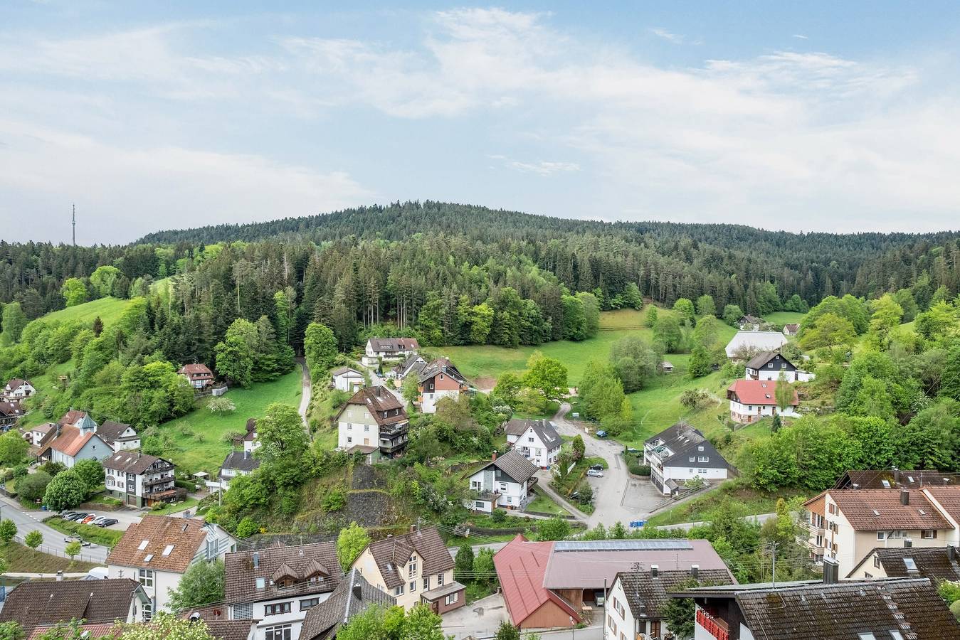Ganze Wohnung, Apartment  " Jutta " Sommerberg – Ruhige Lage mit toller Aussicht,  Balkon 14 m² in Lauterbach (Schwarzwald), Mittlerer Schwarzwald