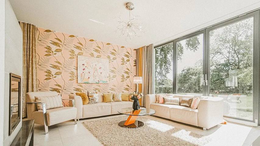 Ferienhaus für 8 Personen, mit Garten und Terrasse sowie Sauna