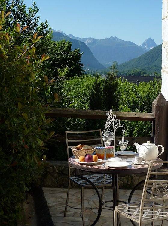 Le Balcon de l'Ossau, Vallée d'Ossau - Chambre Carassou in Bescat, Béarn