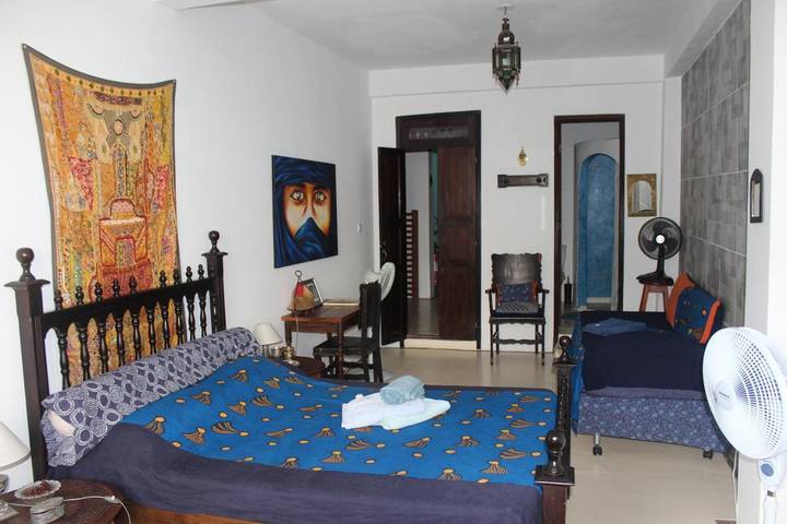 Chambre d’hôte pour 3 personnes, avec jardin et vue, adapté aux familles à Salvador