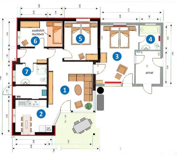 Ferienhaus useMomme in Eckwarderhörne, Butjadingen