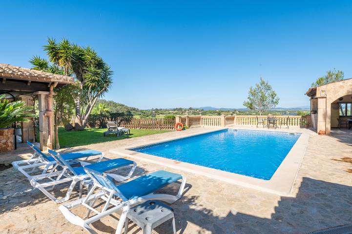 Finca mit Pool für 6 Personen, mit Garten und Balkon in Manacor - 4