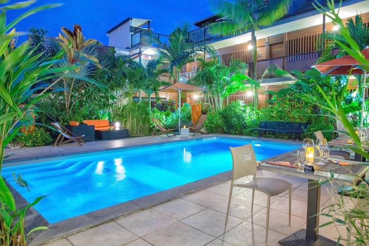 Hôtel pour 2 personnes, avec jardin et piscine
