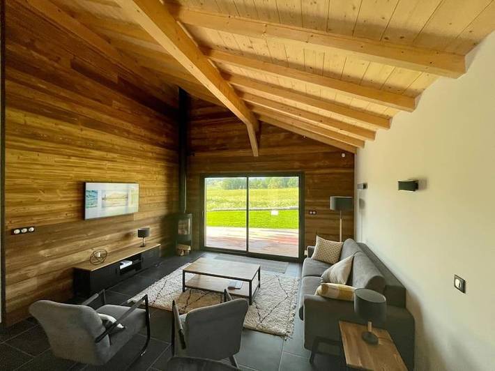 Chalet pour 2 personnes, avec vue ainsi que terrasse et jardin à Les Rousses - 4