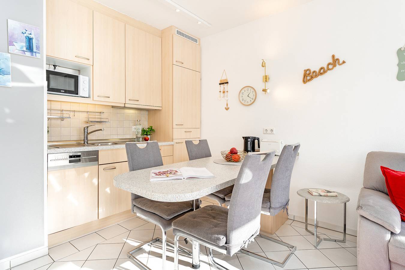 Ganze Ferienwohnung, Haus Aquamarina Sandbanktraum 41 in Steinwarder, Heiligenhafen