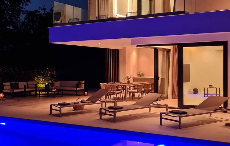 Villa pour 6 personnes, avec terrasse et jardin à Funtana - 3