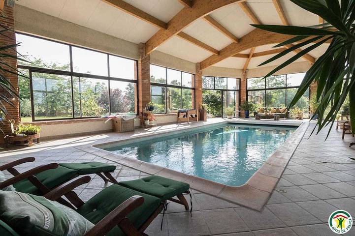 Location de vacances pour 5 personnes, avec piscine et jardin dans Saint-Jean-Lherm