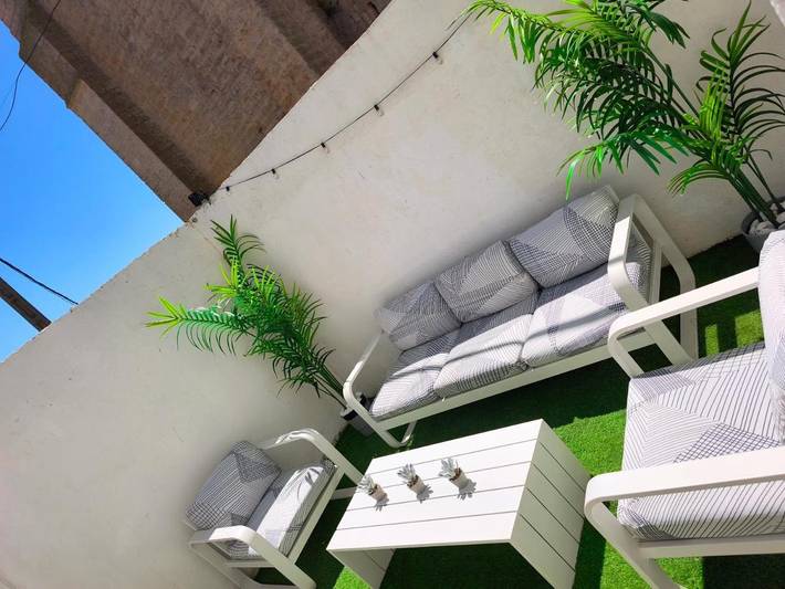 Ferienhaus für 4 Personen, mit Ausblick und Terrasse - 1