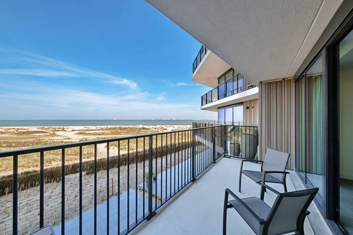 Strandhaus für 4 Personen, mit Balkon und Balkon/Terrasse in Breskens
