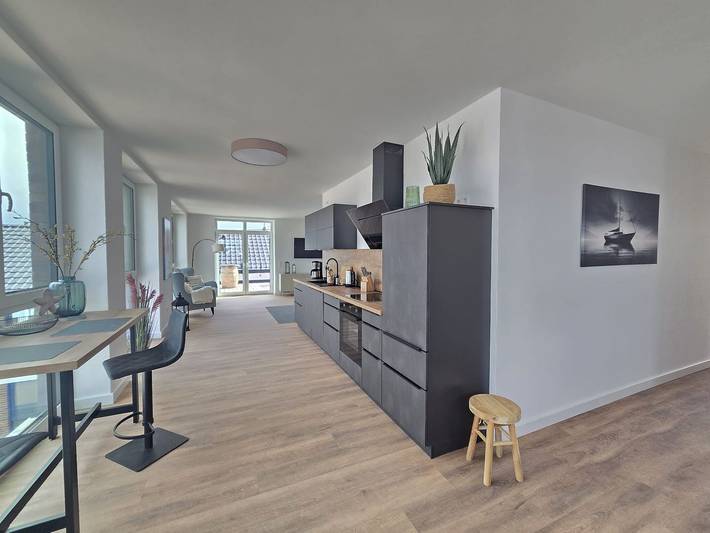 Ganze Wohnung, Penthouse Strandoase in Norden mit Dachterrasse, Sauna und moderner Ausstattung in Norden, Norden und Umgebung