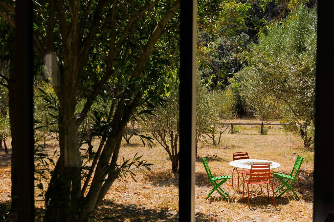 Gîte avec piscine naturelle près du Ventoux in Uchaux, Vaucluse