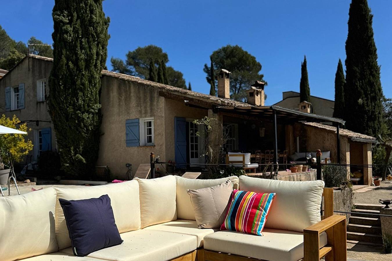 Ferienhaus für 12 Personen mit Balkon in Cotignac, Brignoles Region