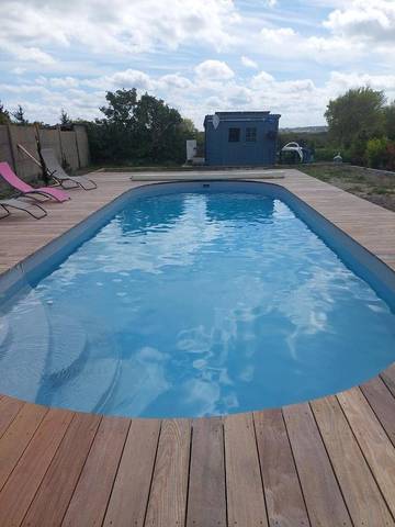 Gîte pour 2 personnes, avec piscine et jardin dans Les Hospitaux (Erquy)