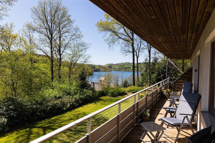 Ferienwohnung für 4 Personen, mit Balkon und Garten sowie Seeblick im Siegerland - 4