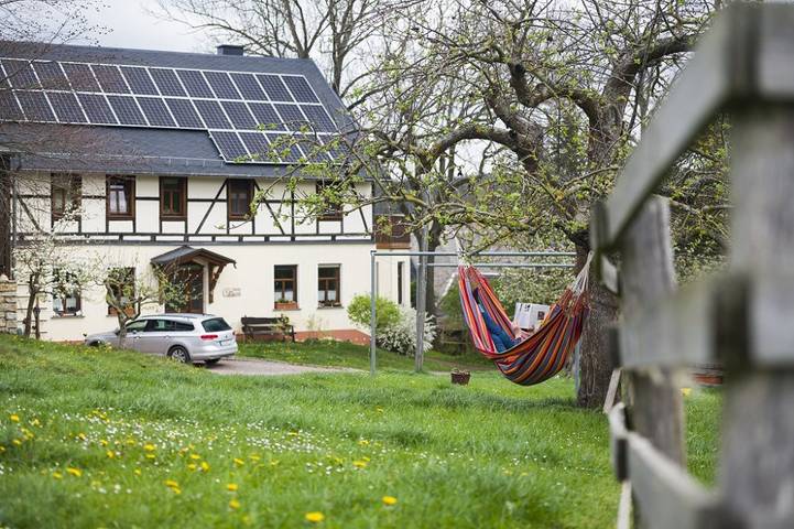 Ferienhaus für 3 Personen, mit Balkon/Terrasse und Terrasse sowie Garten und Sauna in Thüringen - 3