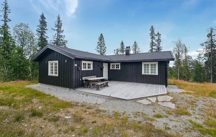 Ferienhaus für 8 Personen mit Garten in Rollag