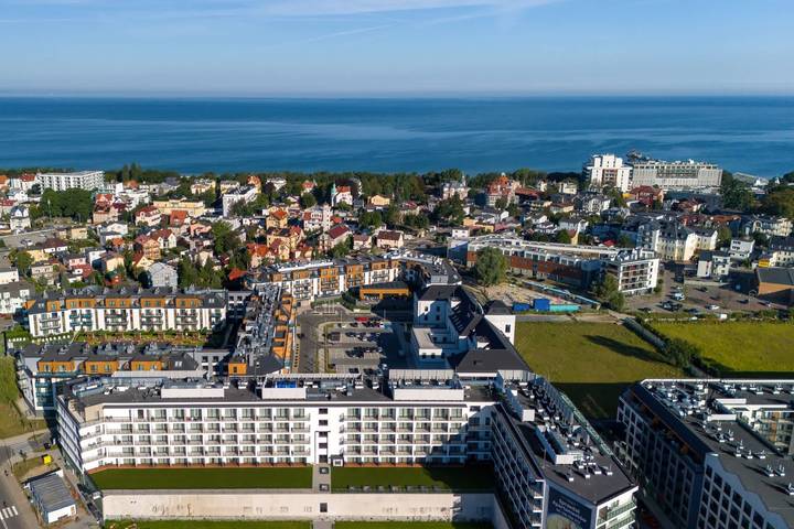 Ganze Wohnung, Ferienwohnung für 4 Personen mit Garten in Międzyzdroje, Misdroy (Gemeinde)