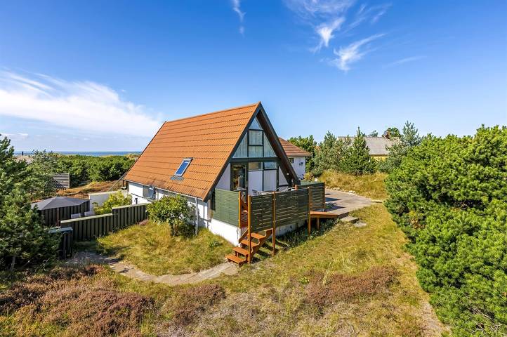 Ferienhaus mit Meerblick für 6 Personen, mit Terrasse auf Læsø