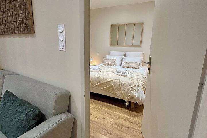 Apartamento entero, Casa Koenig - T2 spacieux & Terrasse en hyper-centre in Brive-la-Gaillarde, Brive-la-Gaillarde region
