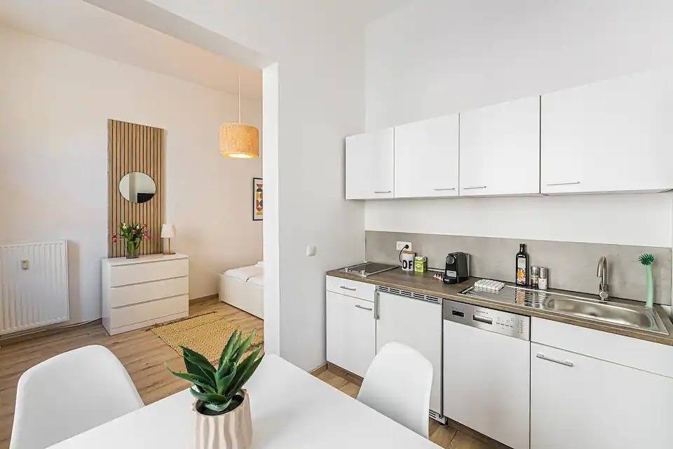 Apartamento vacacional entero, * Zentral | parknah | Küche | Netflix * in Leipzig Mitte, Leipzig
