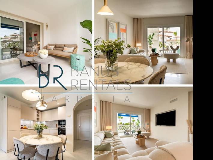 Holiday apartment for 6 people, with terrace and pool in Puerto Banús