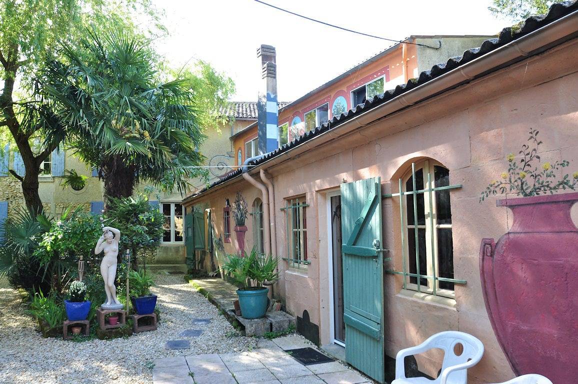 Chambres d'hôtes "le Pinceau sur l'Oreille" - Suite - Chambre des Années Folles in Burie, Région de Saintes