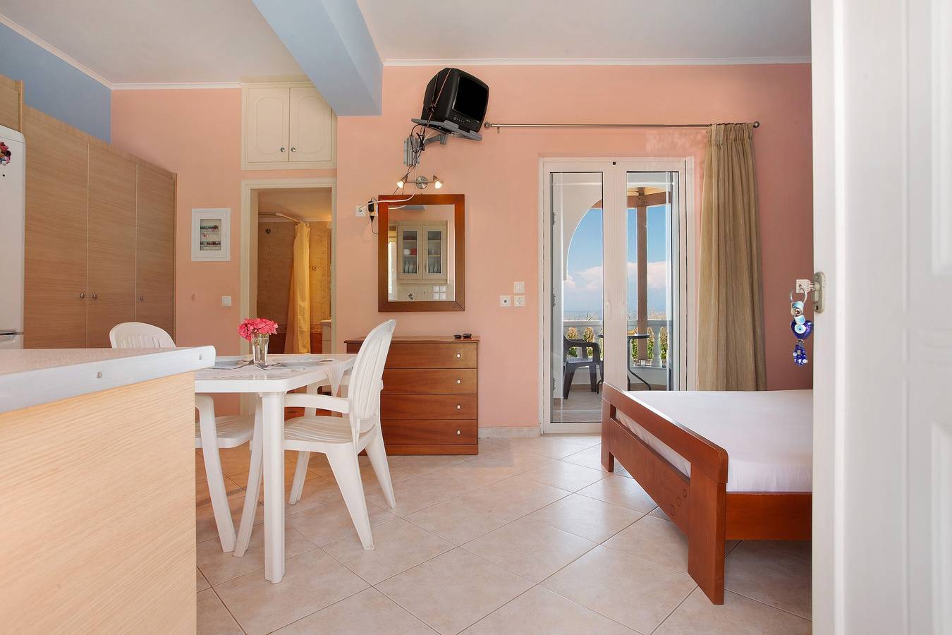 Appartement 'Vorrisi' – huisdiervriendelijk met zeezicht, terrassen & airconditioning, foto 12