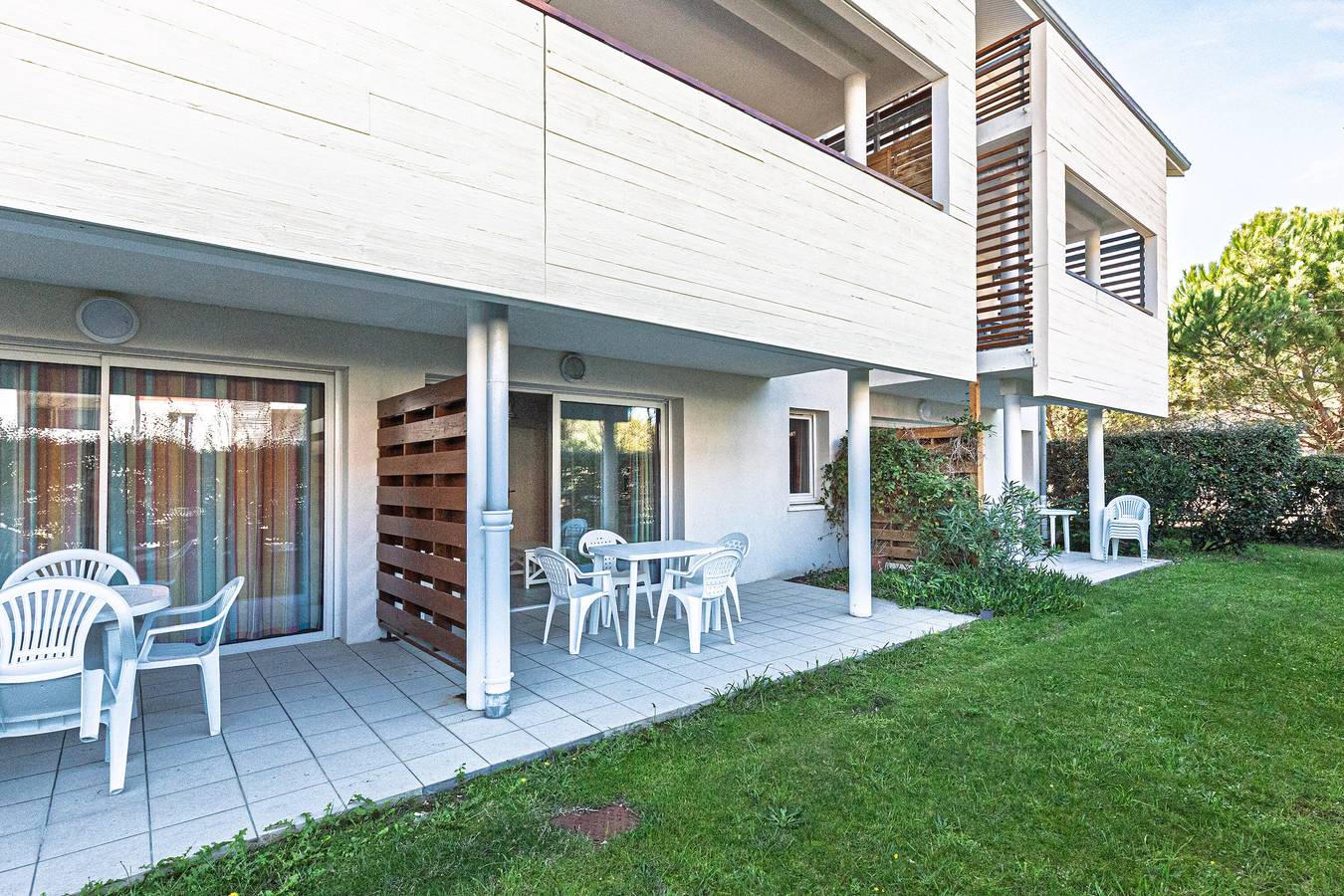 Ganze Wohnung, Appartement - Terrasses De L'Océan mit Gemeinschaftspool, Wlan und Klimaanlage in Moliets-Plage, Moliets-et-Maa