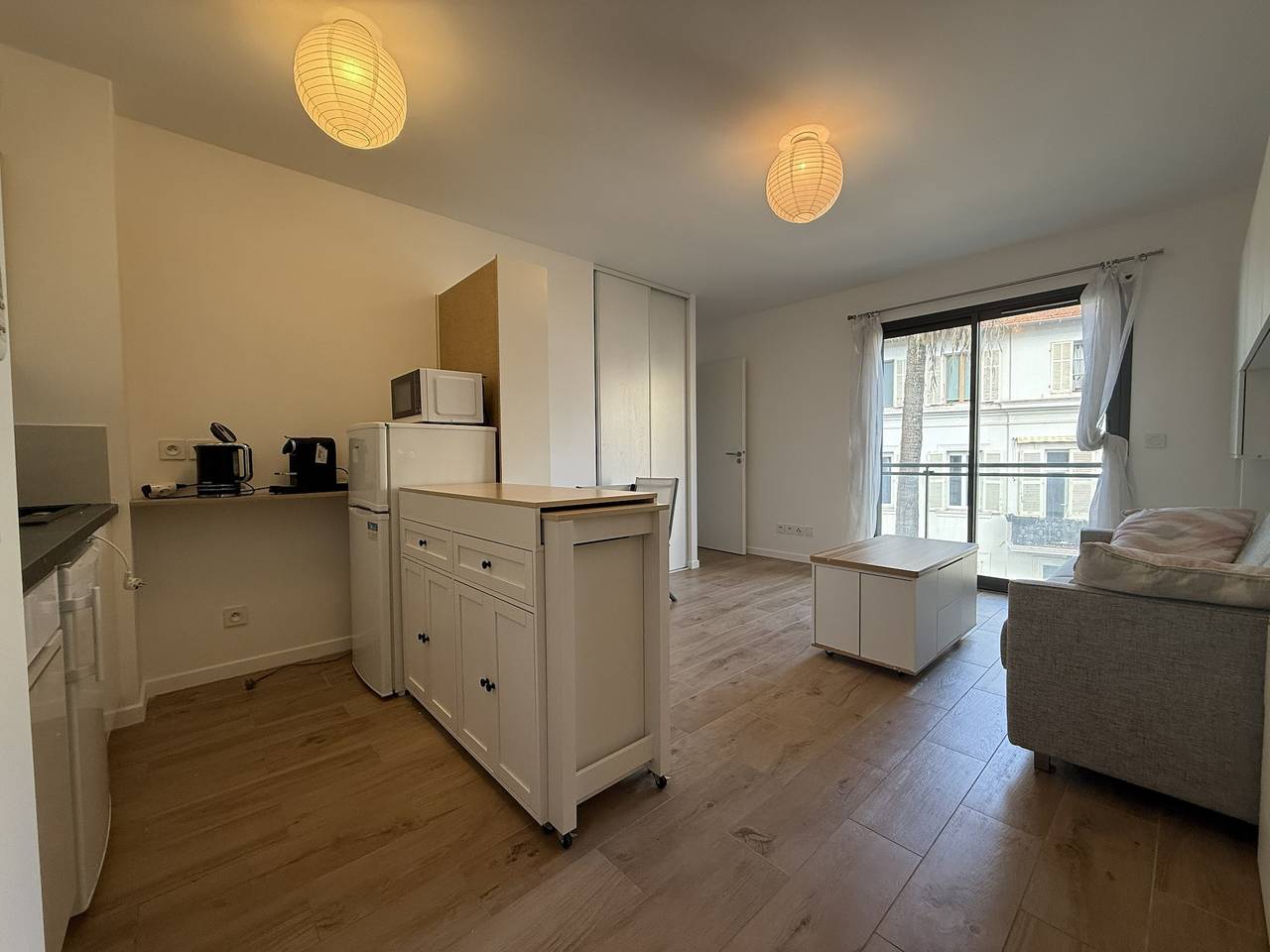 Estudio entero, Centre Juan, estudio tranquilo con aire acondicionado y parking in Juan-les-Pins, Antibes