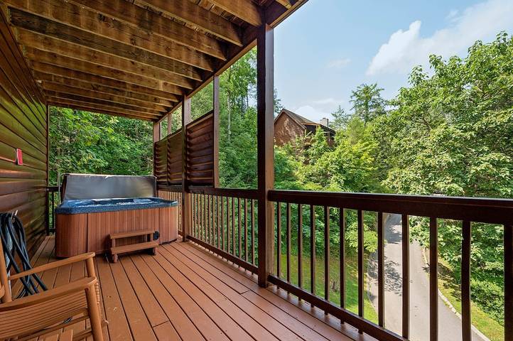 Chalet for 24 people, with garden and hot tub in Pigeon Forge