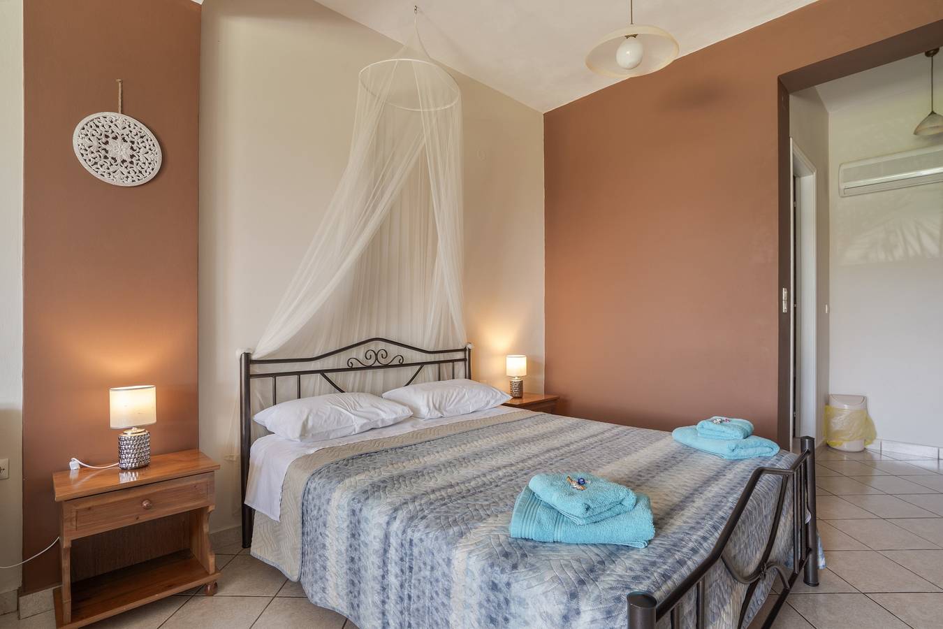 Entire studio, Studio Apartment '4 Adults No 9' with Sea View, Wi-Fi and Air Conditioning in Nikiana, Alexandros