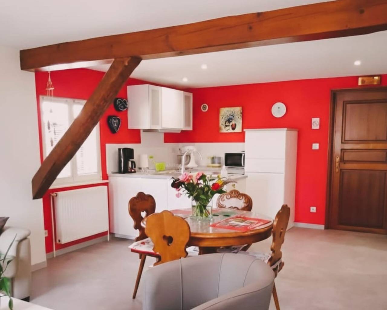 Ganzes Studio, L'écrin de Fortschwihr – Gemütliches Ferienhaus im Herzen des Elsass in Fortschwihr, Colmar und Umgebung