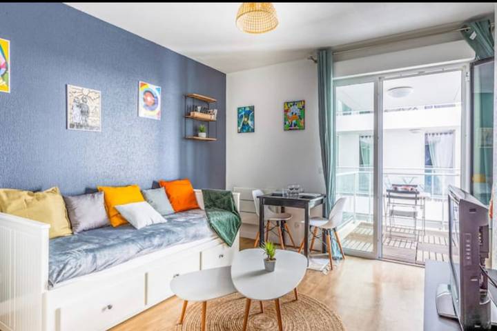 Vacation rental for 2 people, with balcony à La Rochelle