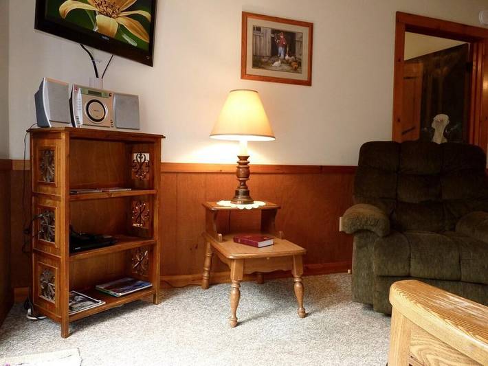 Log cabin for 2 people, with terrace in Shenandoah Valley