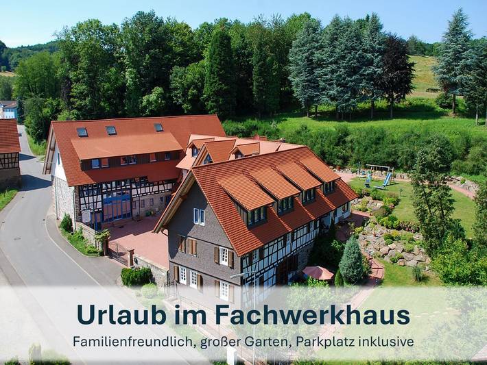 Ferienwohnung für 5 Personen, mit Garten an der Bergstraße