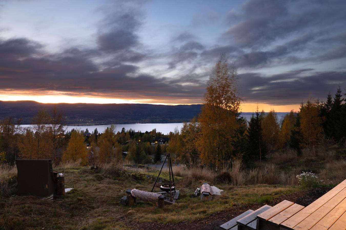 Fugleredet 2 -Designhytte - 1 time fra Oslo - Utsikt in Stange