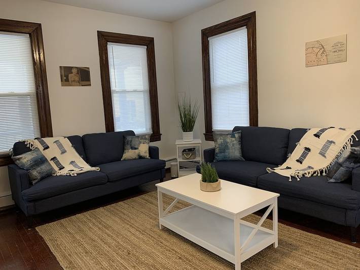 Vacation house for 12 people, with balcony and yard in New Jersey