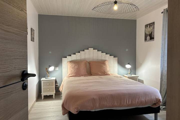 Gîte pour 6 personnes, avec jardin