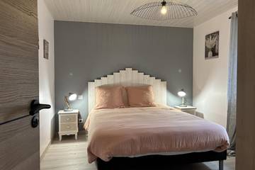 Gîte pour 6 personnes, avec jardin à Cognat-Lyonne