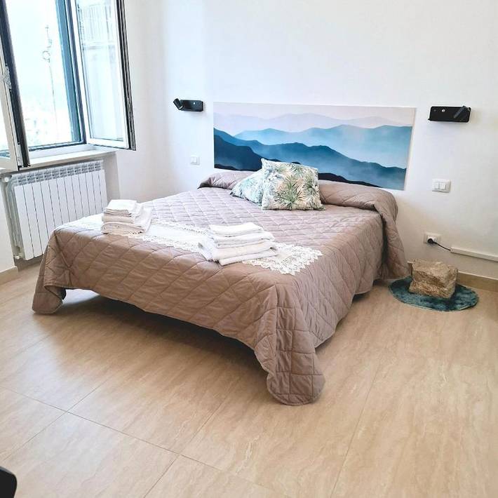 B&b per 2 persone, con terrazza e panorama in Meta