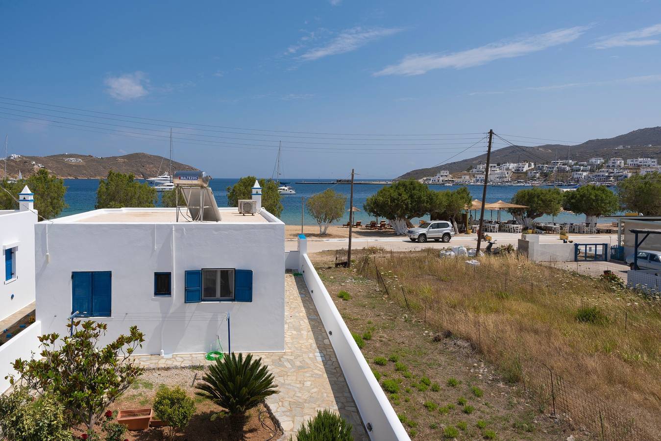 Monolocale intero, Monolocale 'Studios Ninemia Serifos 4' con vista mare, Wi-Fi e aria condizionata in Livadi, Cicladi