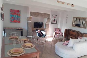 Gîte pour 4 personnes, avec terrasse, adapté aux familles à Lampaul-Plouarzel