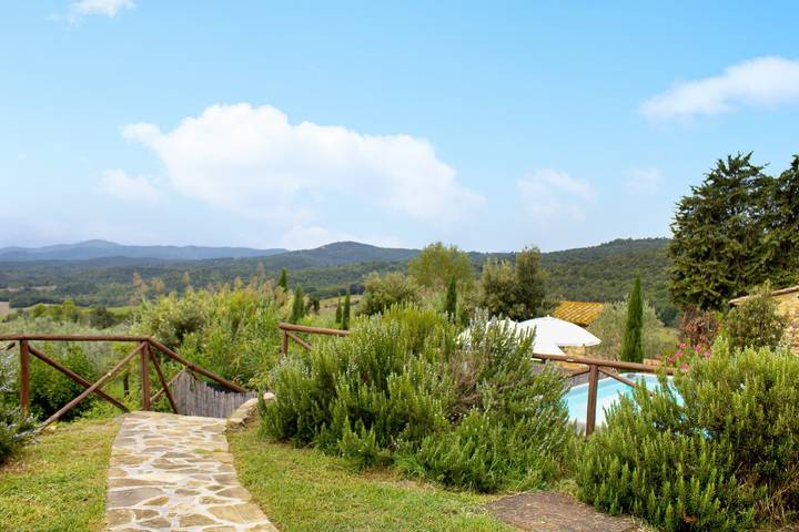 Casa vacanze "Badia Vecchia" con Piscina privata e Wi-Fi in Monteverdi Marittimo, Costa degli Etruschi