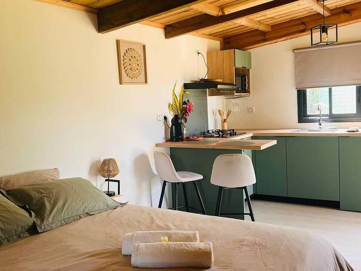 Location de vacances pour 2 personnes, avec balcon ainsi que jardin et vue dans Cap jaune - 3