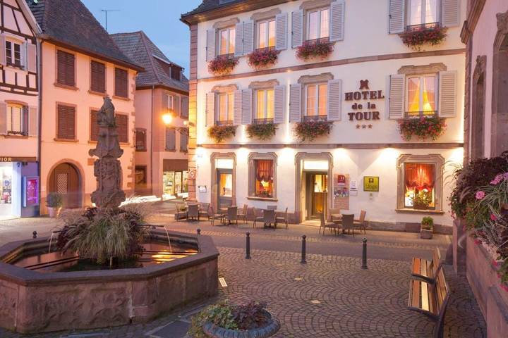 Hôtel pour 2 personnes, avec terrasse ainsi que sauna et jacuzzi à Ribeauvillé - 2