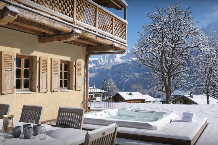Gîte pour 11 personnes, avec sauna et jacuzzi à Cordon - 3
